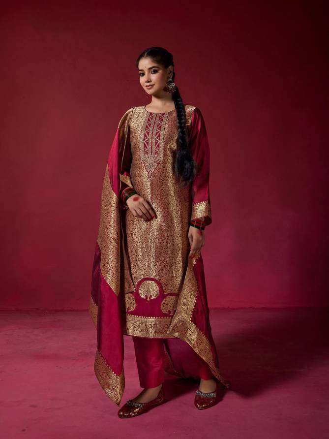 Sakhi By Ibiza Banglory Silk Embroidery Salwar Kameez Wholesale Price In Surat